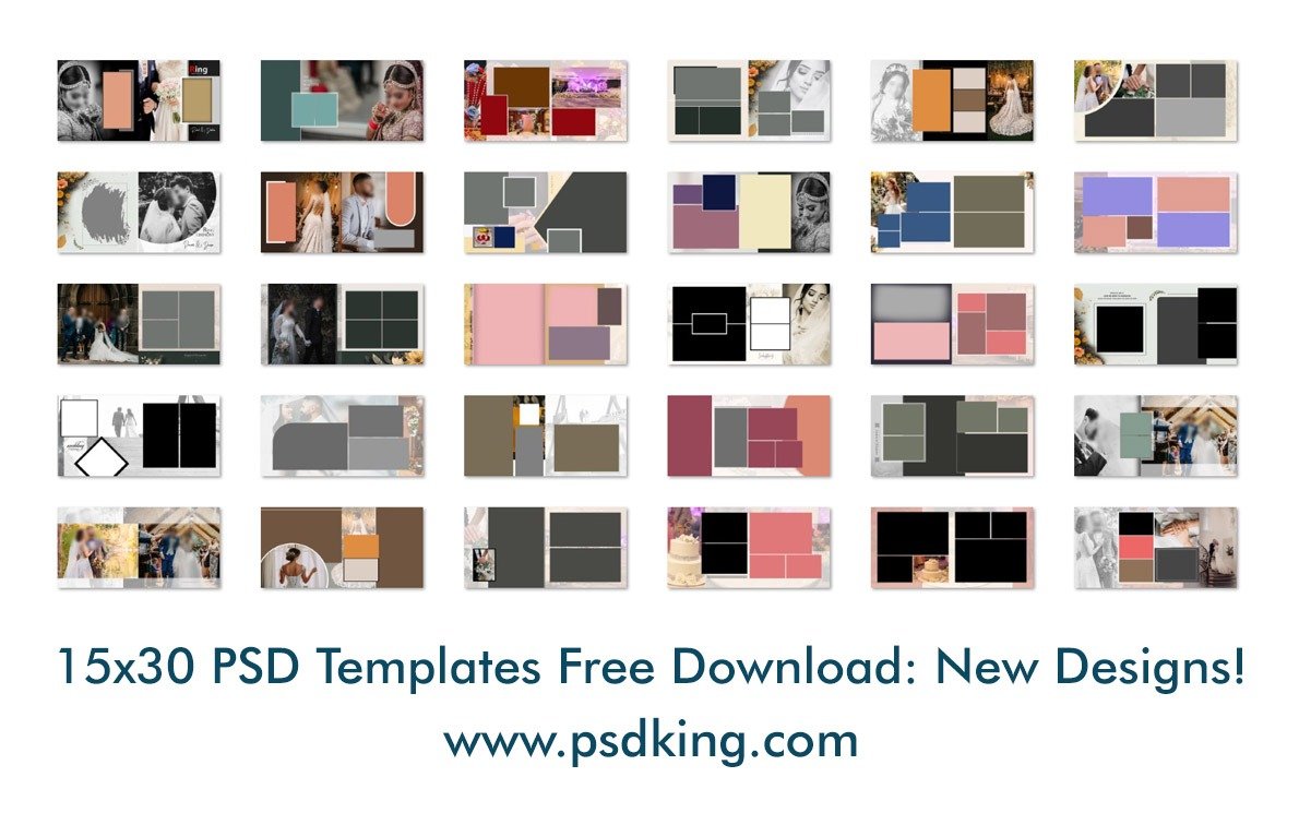 15x30 PSD Templates Free Download