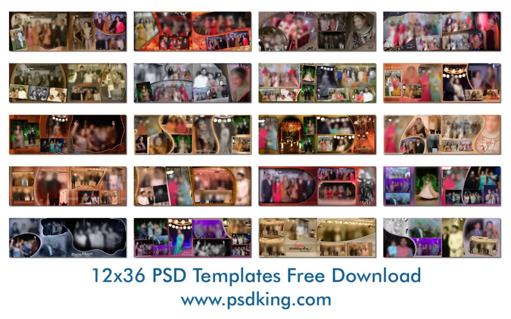 12x36 PSD Templates Free Download