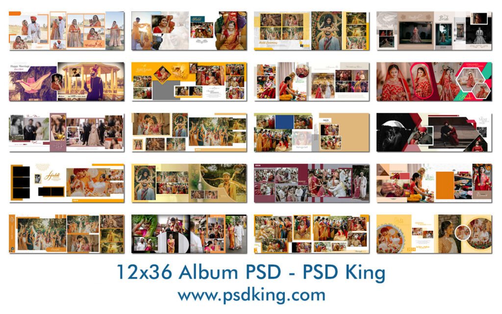12x36 Album PSD - PSD King