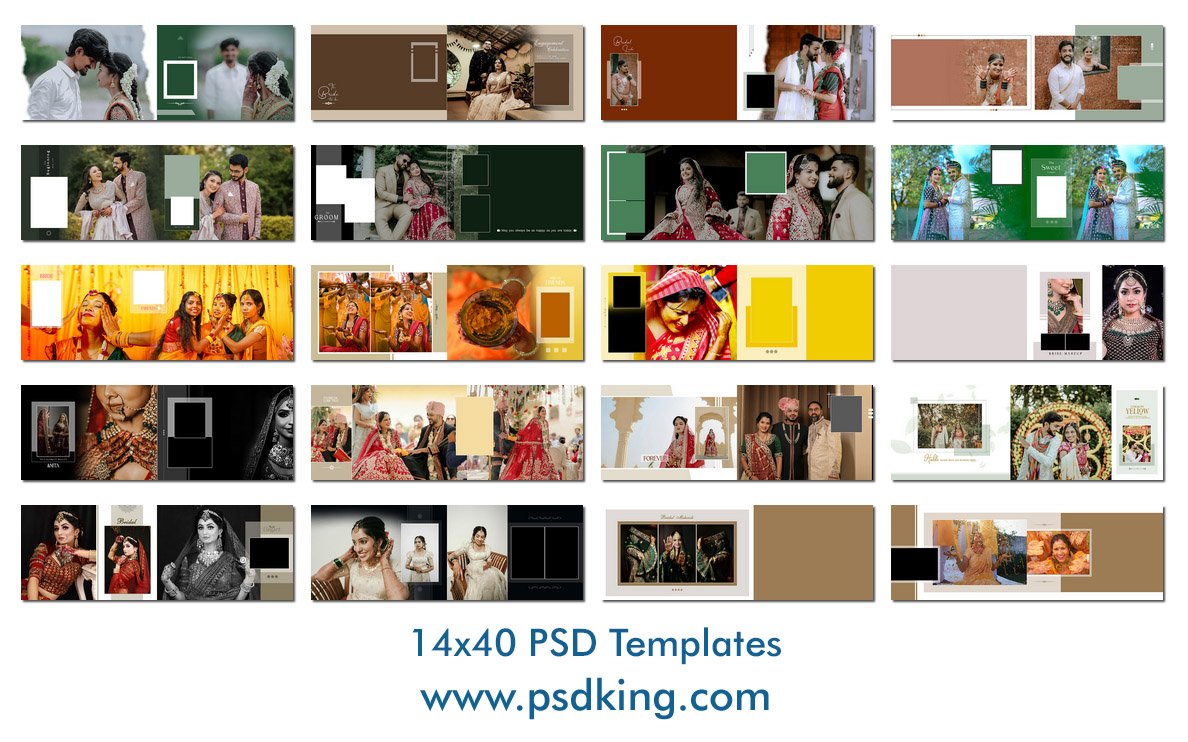 14x40 PSD Templates