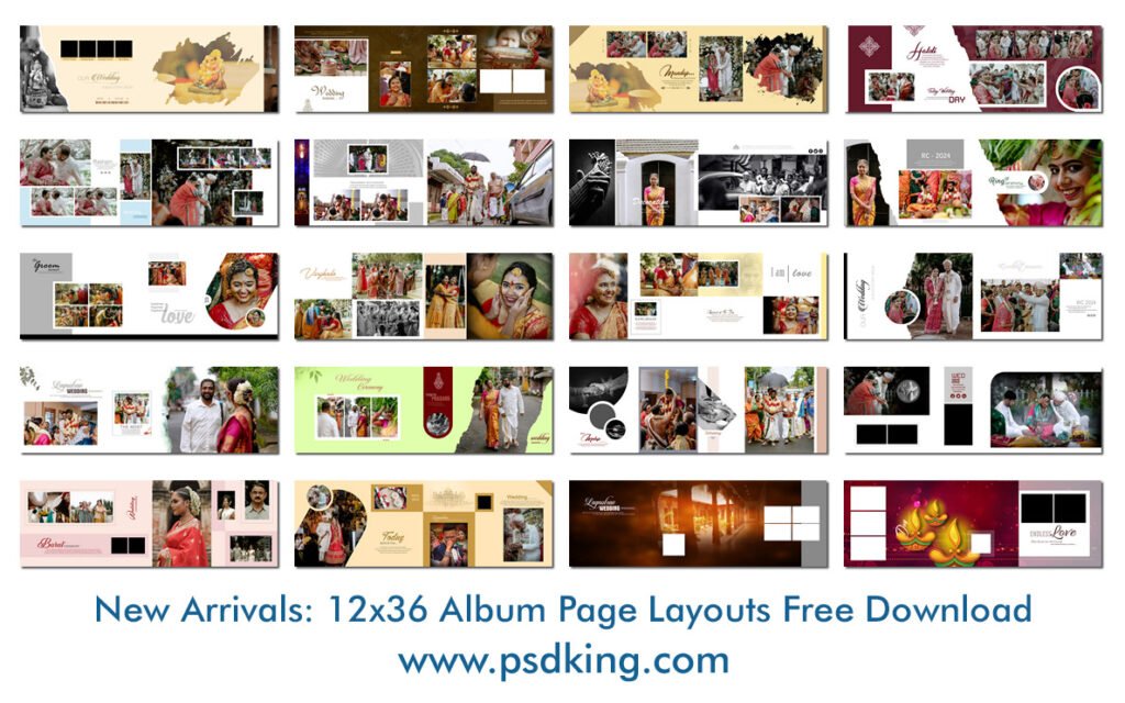 New 12x36 PSD Templates 2025