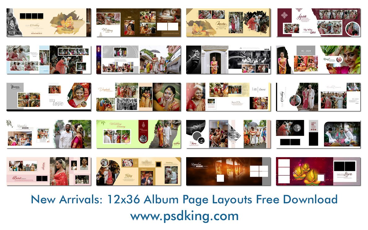 New 12x36 PSD Templates 2025
