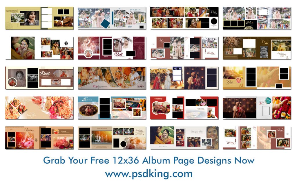Free 12x36 Album Page