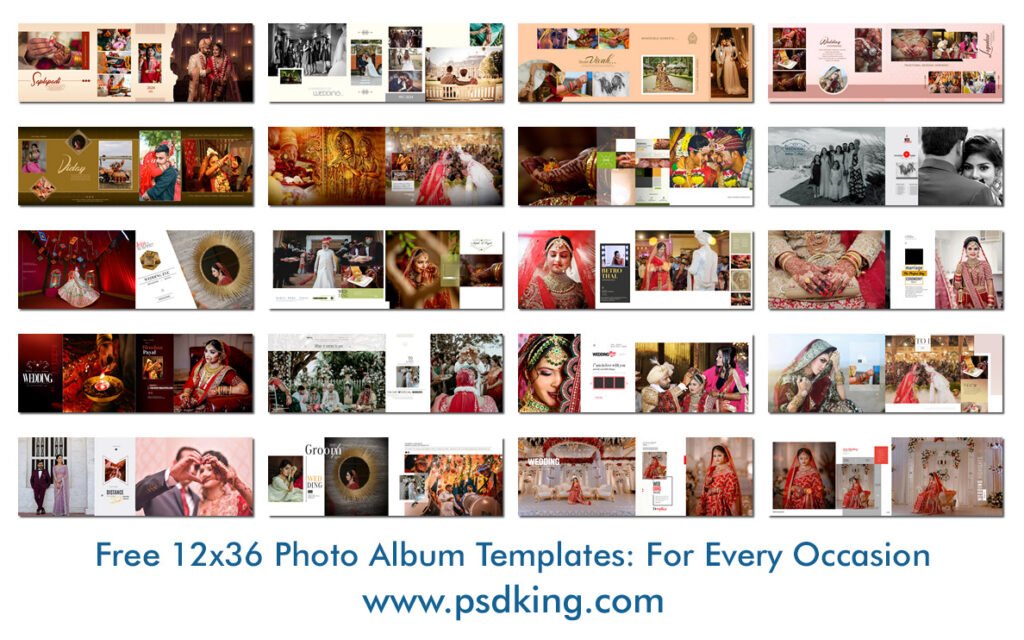 Free 12x36 Photo Album Templates