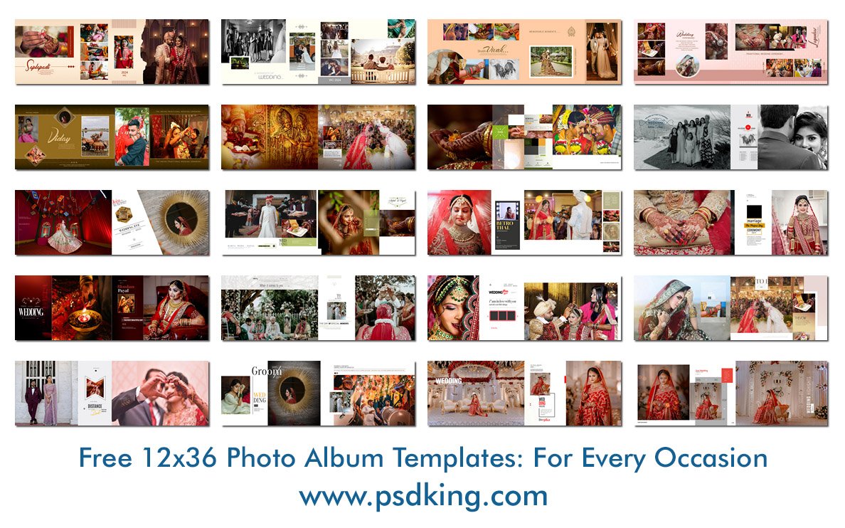 Free 12x36 Photo Album Templates