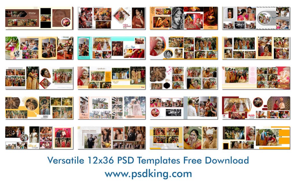 12x36 PSD Templates Free Download