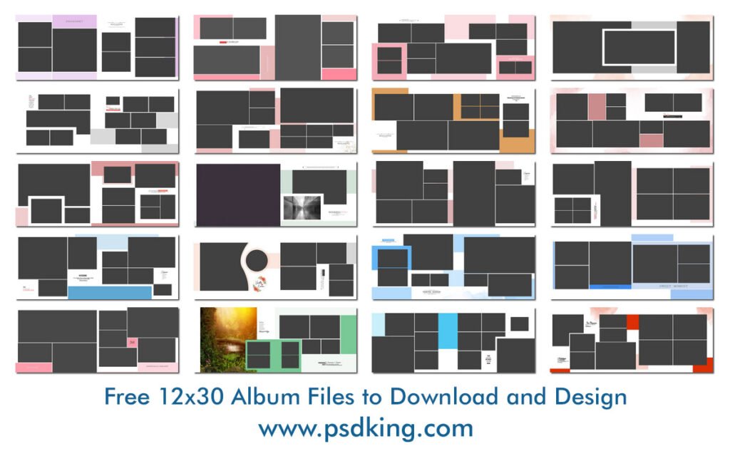 Free 12x30 Album Files to Download and Design