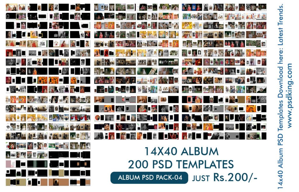 14x40 Album PSD