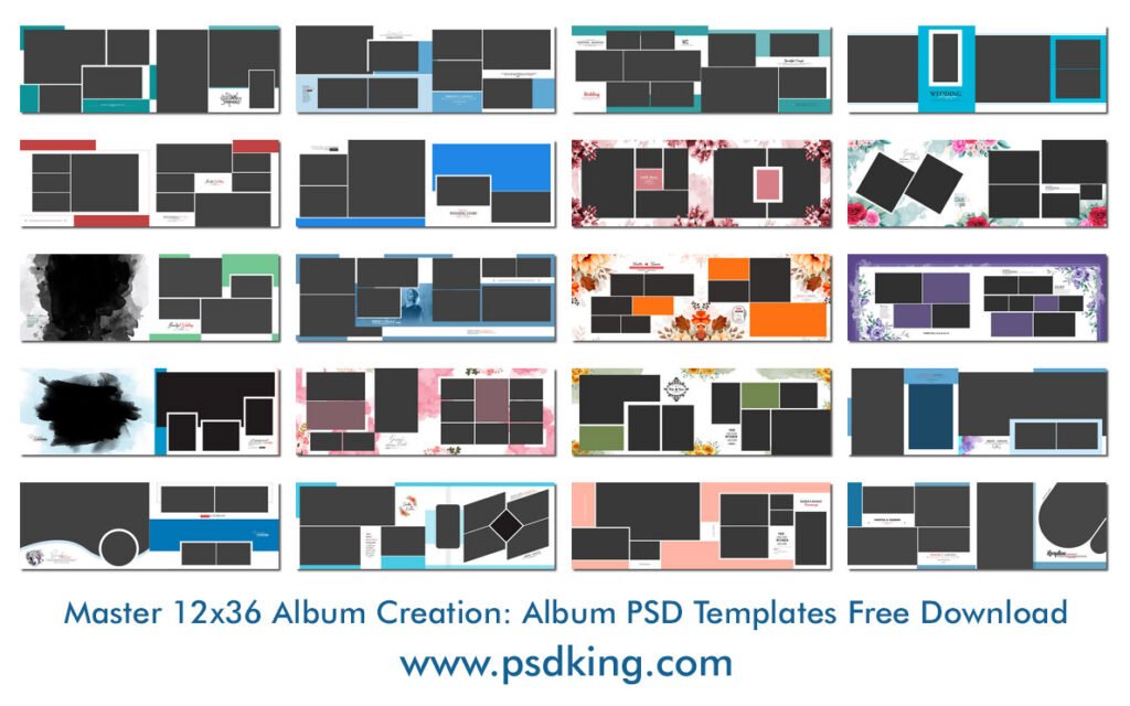 Album PSD Templates Free Download