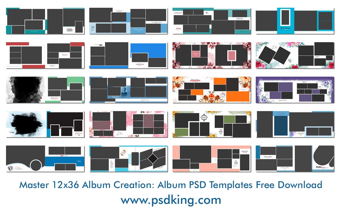 Album PSD Templates Free Download