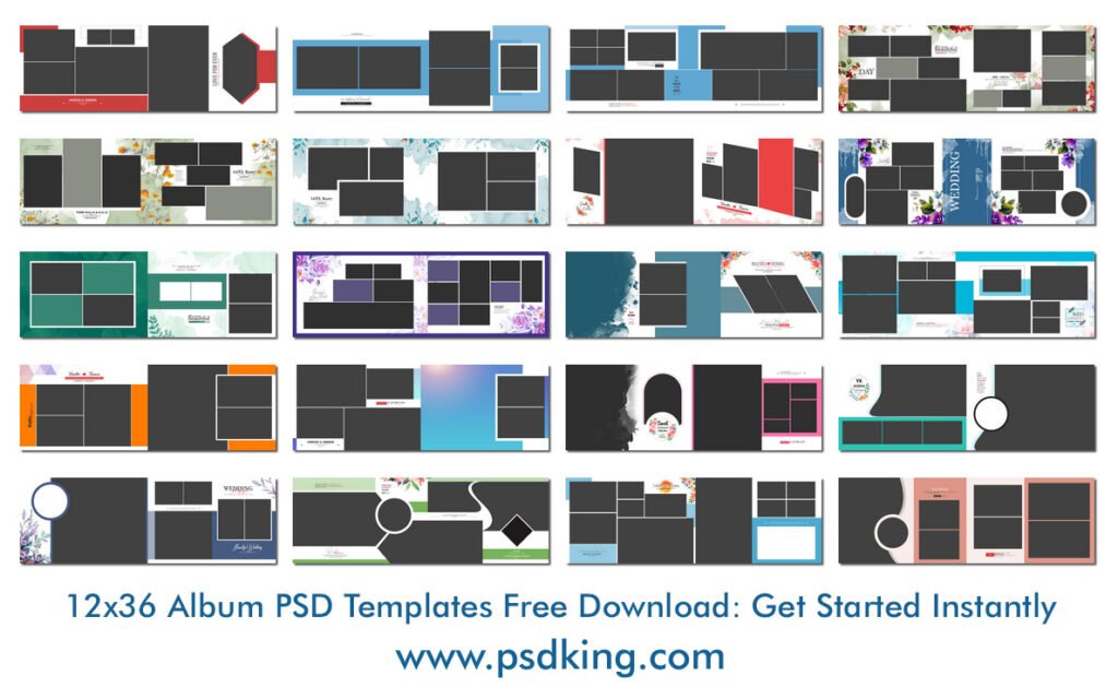 Album PSD Templates Free Download