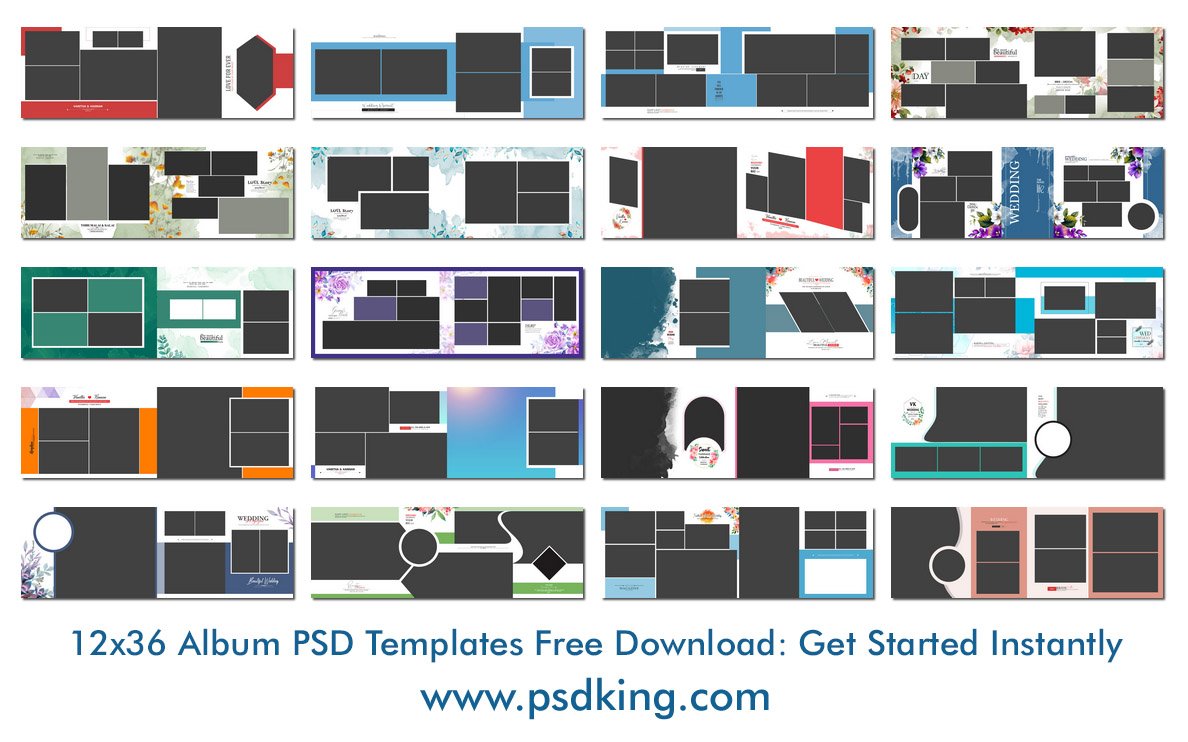 Album PSD Templates Free Download