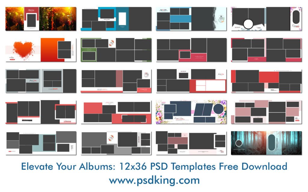 12x36 PSD Templates Free Download