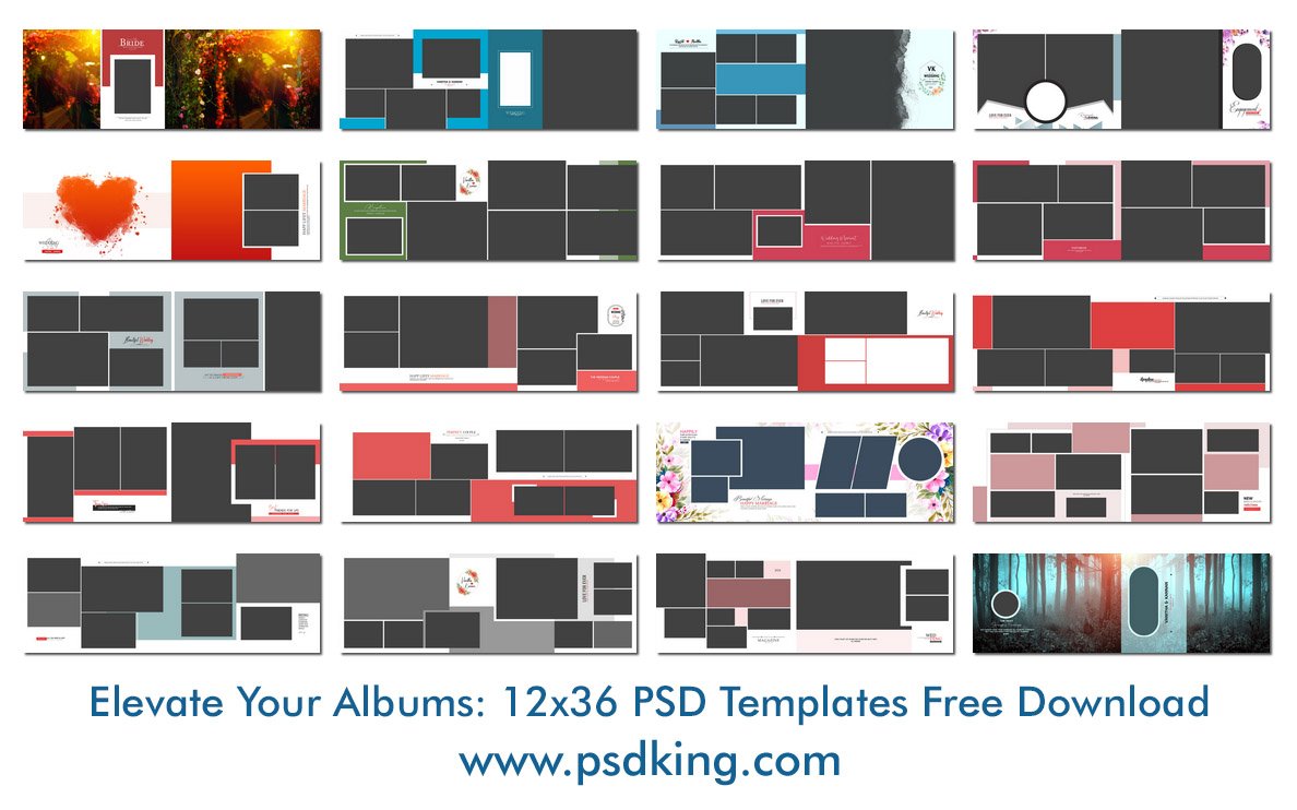 12x36 PSD Templates Free Download