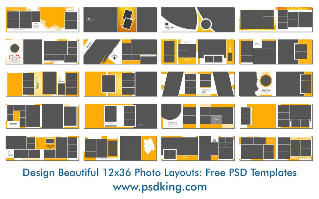 Haldi Album PSD Templates