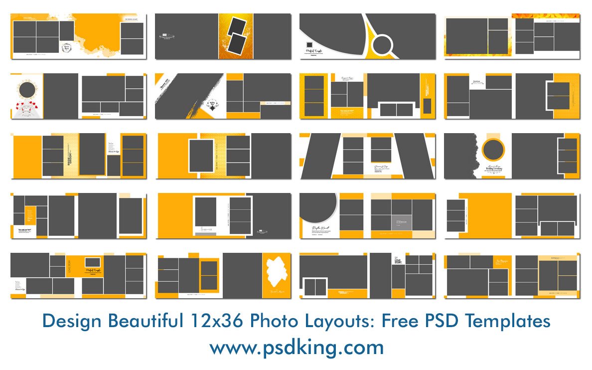 Haldi Album PSD Templates