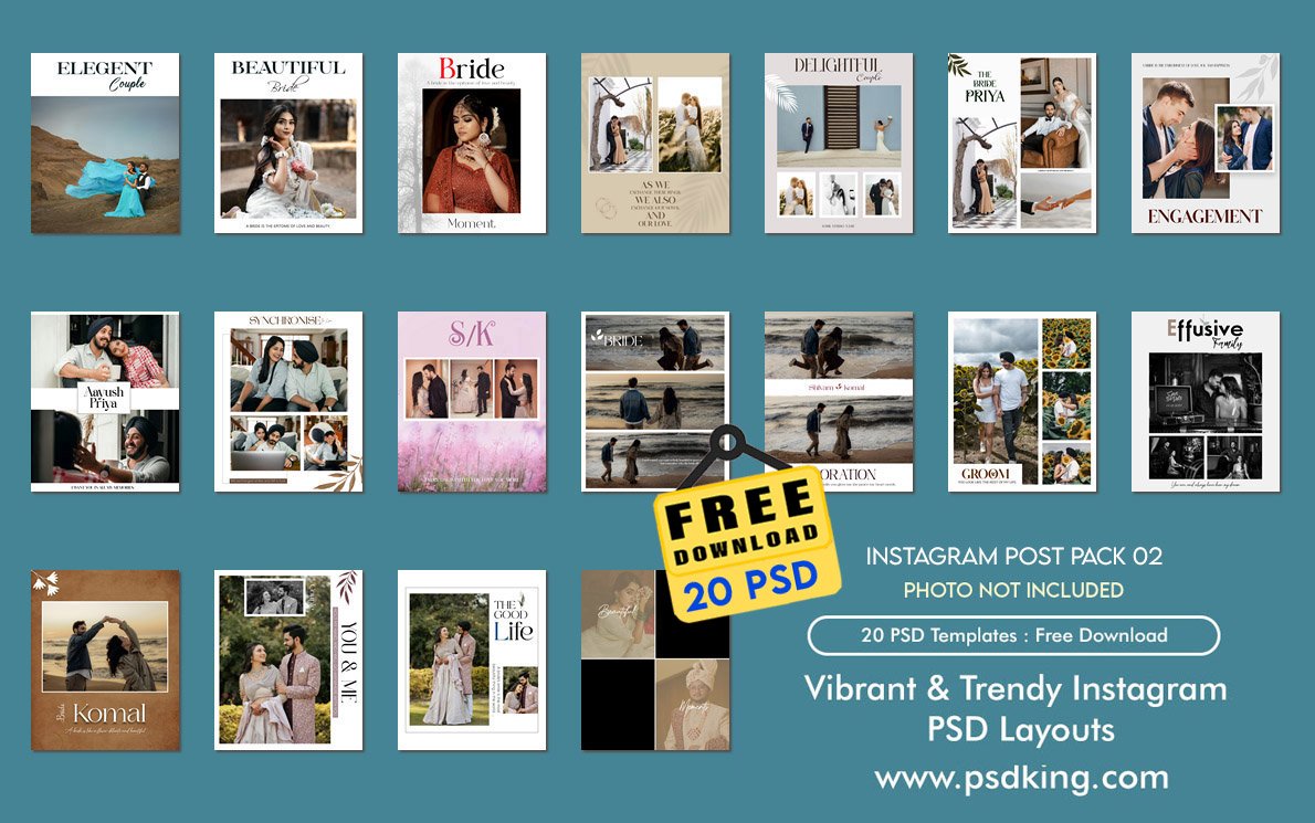 Instagram PSD Templates