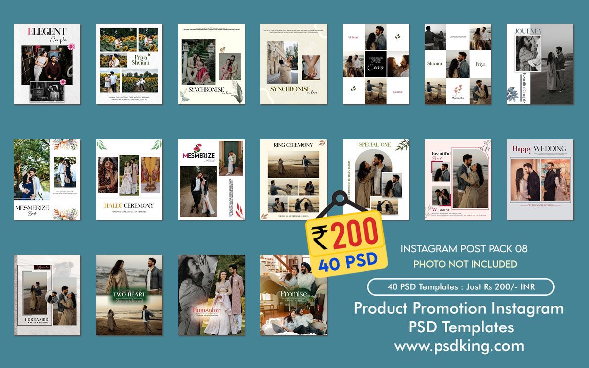 Instagram PSD Templates