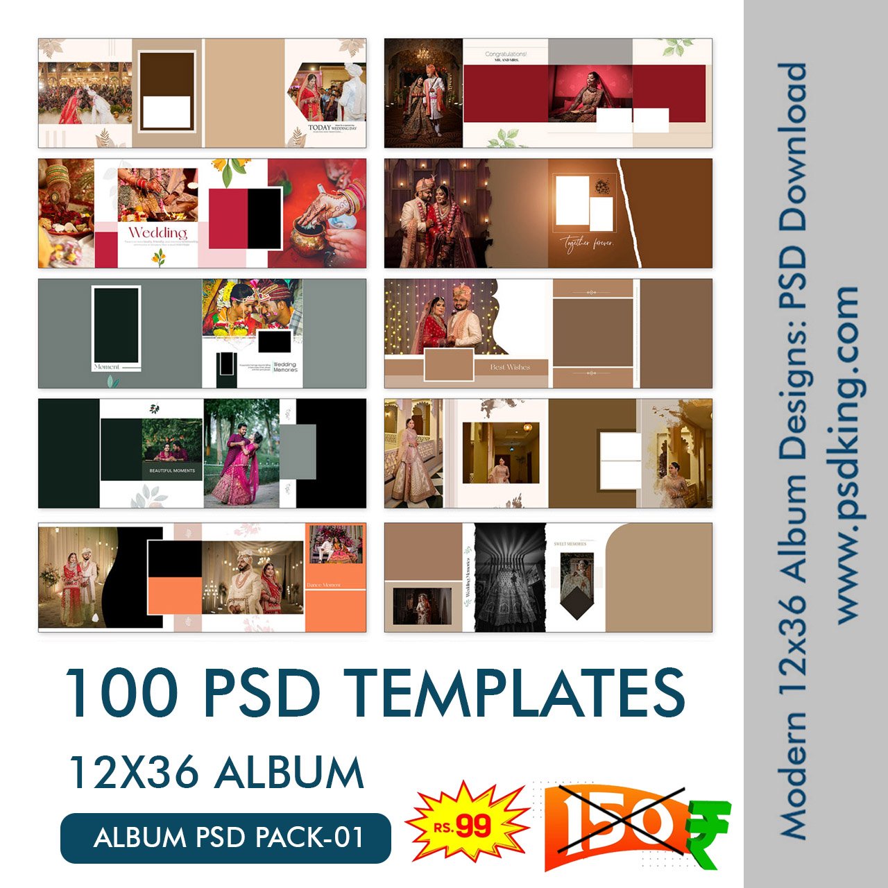 Album PSD Templates