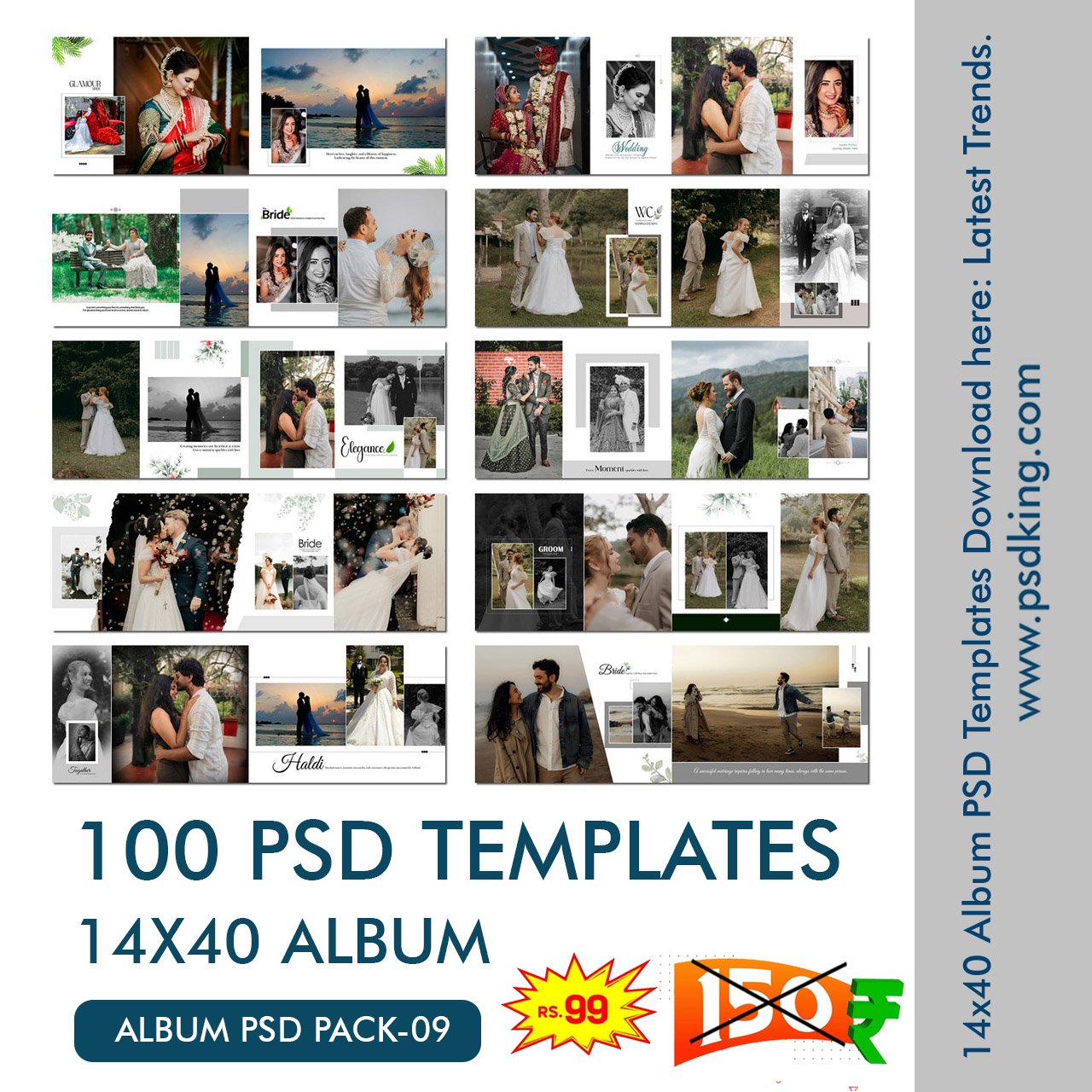 Album PSD Templates Pack
