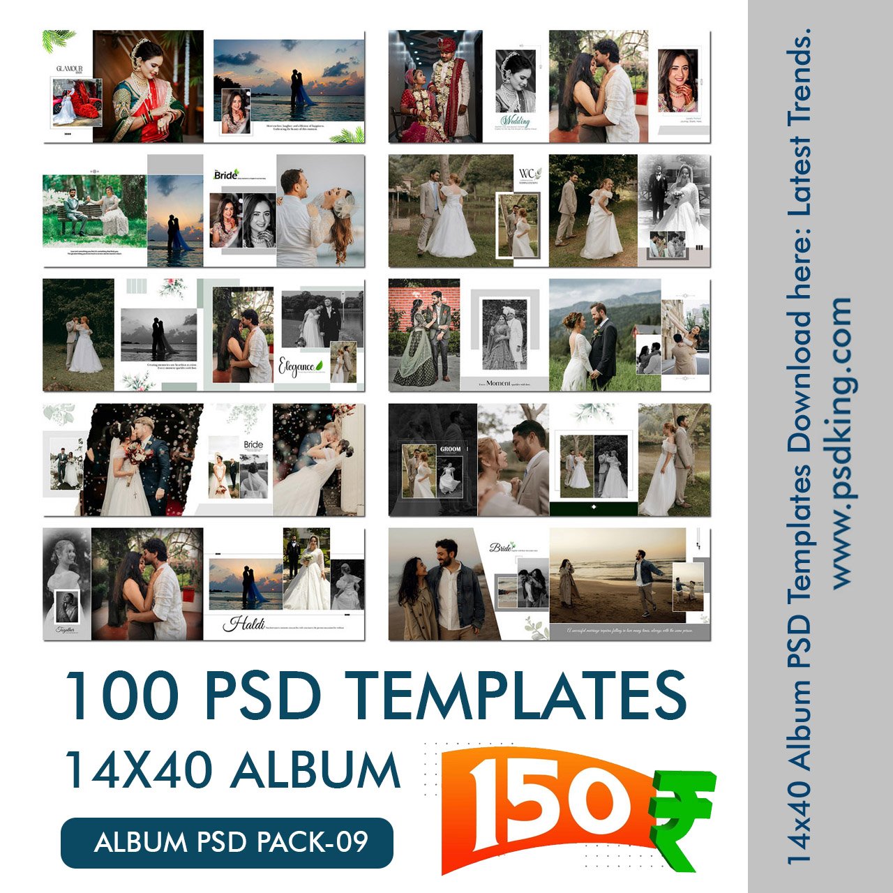Album PSD Templates Pack
