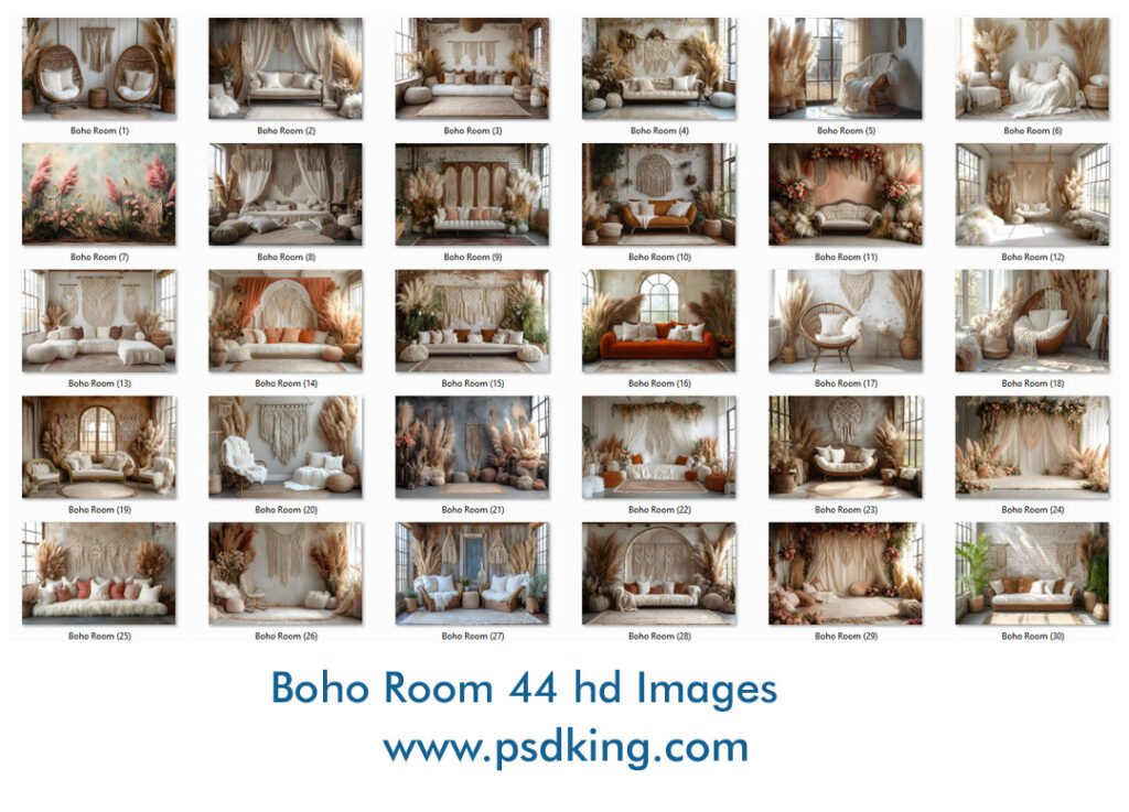 Boho Room Backdrop