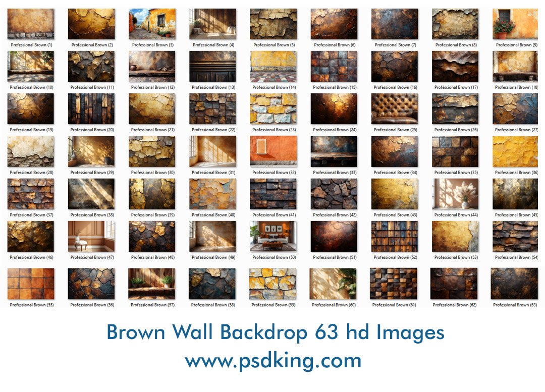 Professional Brown Wall Backdrop