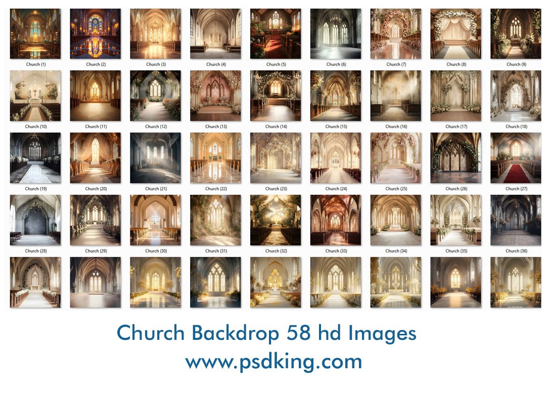 Church Backdrop