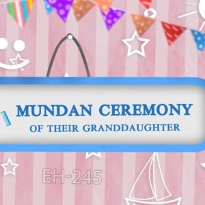 Mundan Ceremony Invitation EH-245