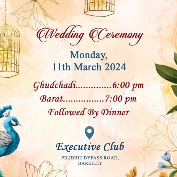 Wedding Invitation EH-252