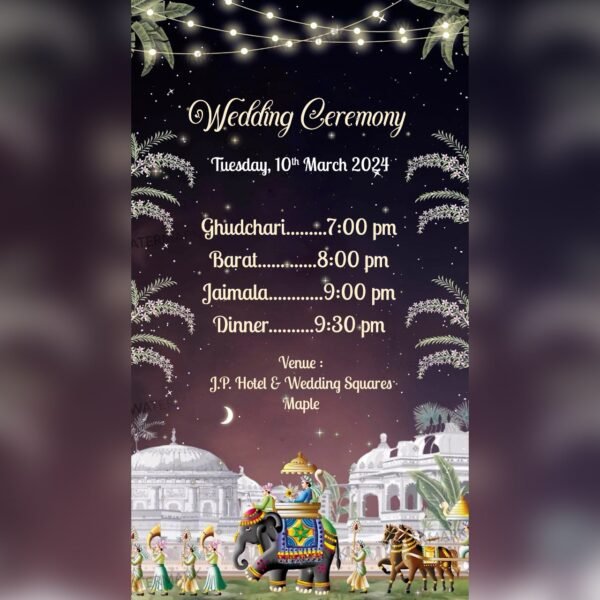 Wedding Invitation EH-279 - Image 7