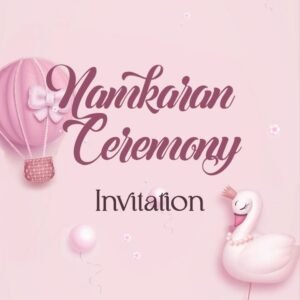 Naming Ceremony Invitation EH-340