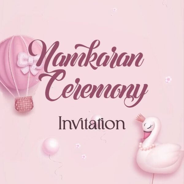 Naming Ceremony Invitation EH-340