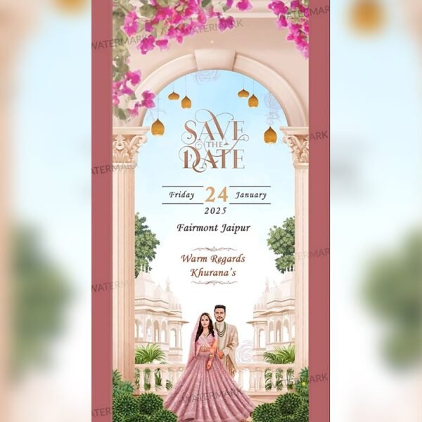 Save the Date Invitation EH-365 - Image 2