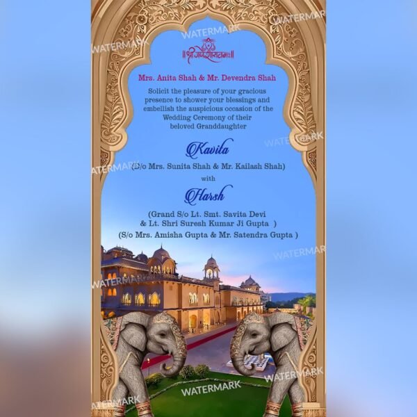 Wedding Invitation EH-370 - Image 3