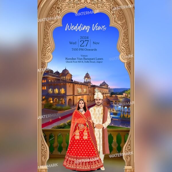 Wedding Invitation EH-370 - Image 6