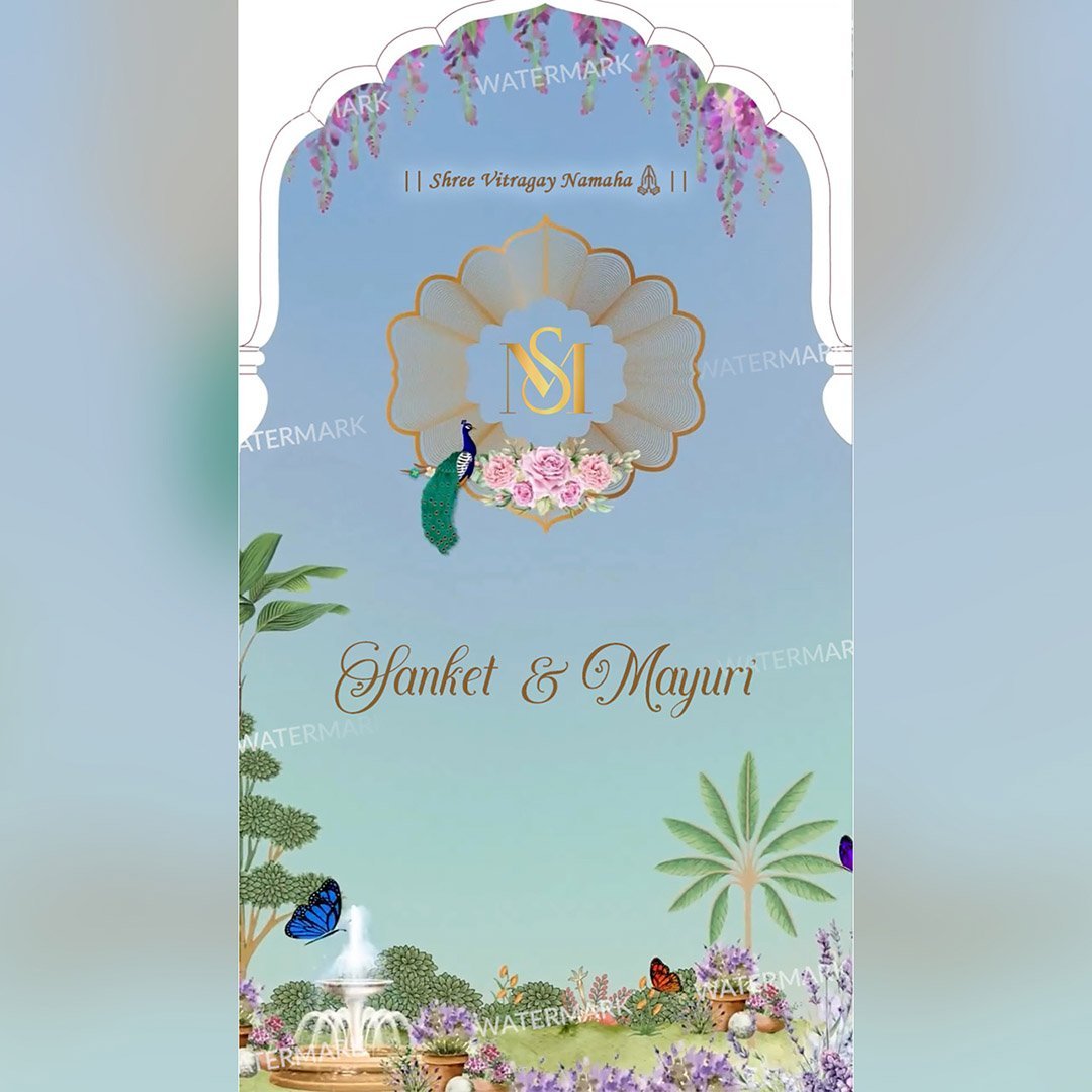 Maharashtrian Wedding Invitation EH-378 - Image 2