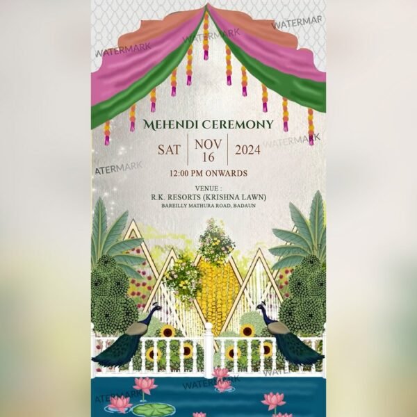 Wedding Invitation EH-383 - Image 5