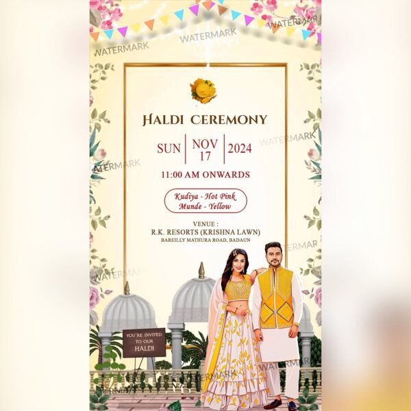 Wedding Invitation EH-383 - Image 6