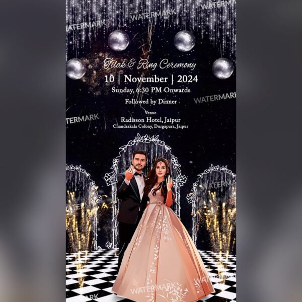 Tilak & Ring Invitation EH-384 - Image 3