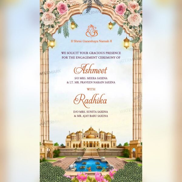 Engagement Invitation EH-386 - Image 2
