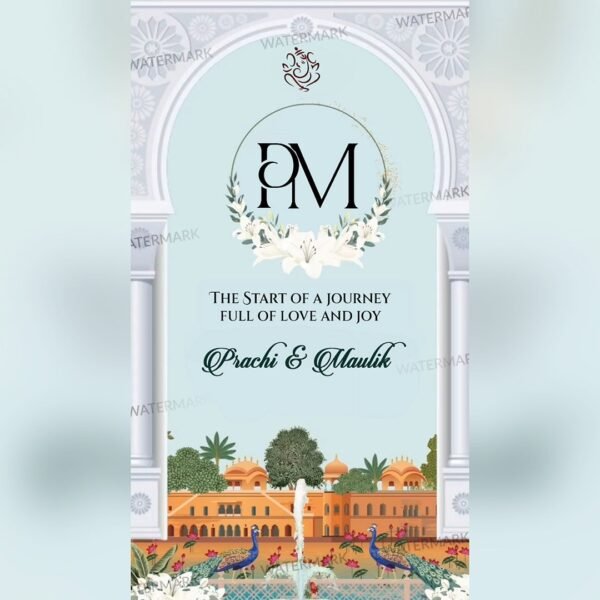 Wedding Invitation EH-389 - Image 2
