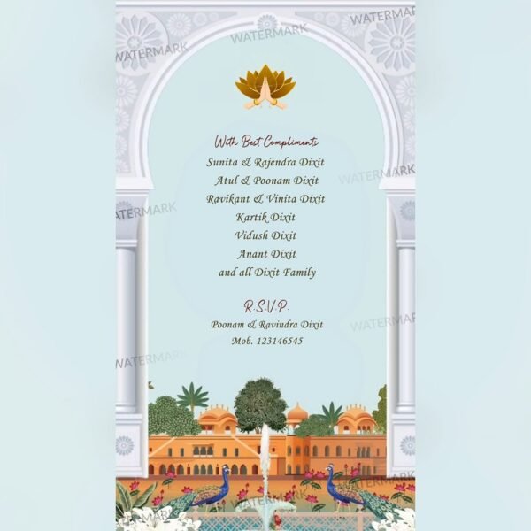 Wedding Invitation EH-389 - Image 7