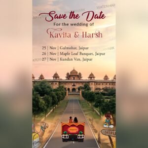 Wedding Save the Date EH-412
