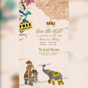 Save the date Invitation EH-471