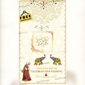 Save the date Invitation EH-473