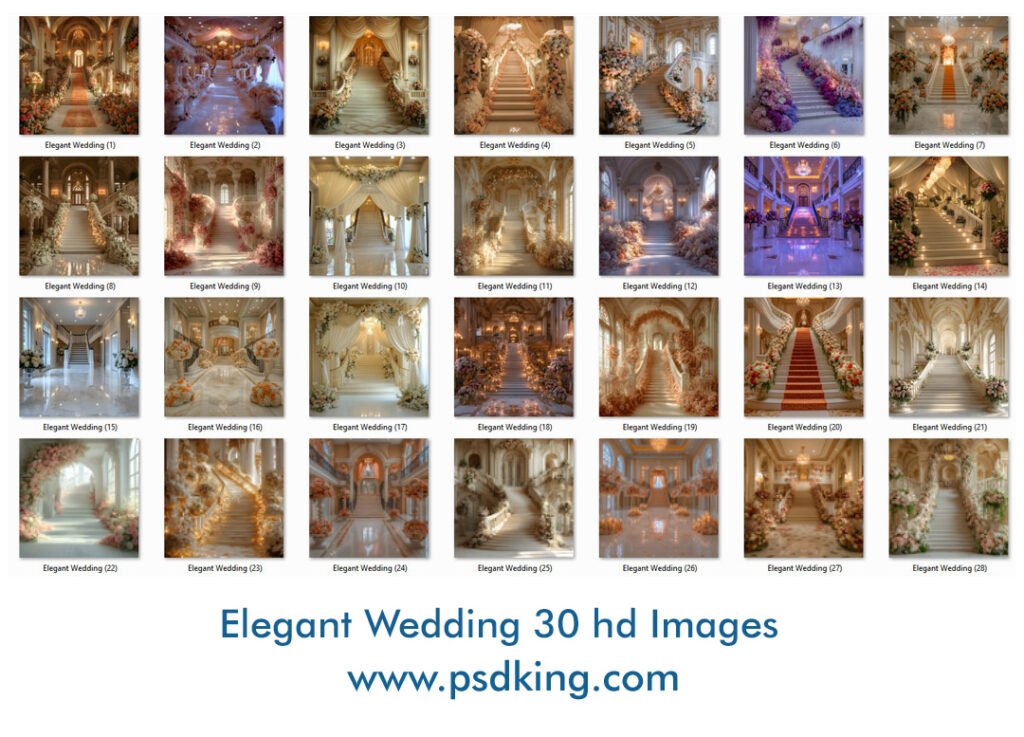 Elegant Wedding Backdrop