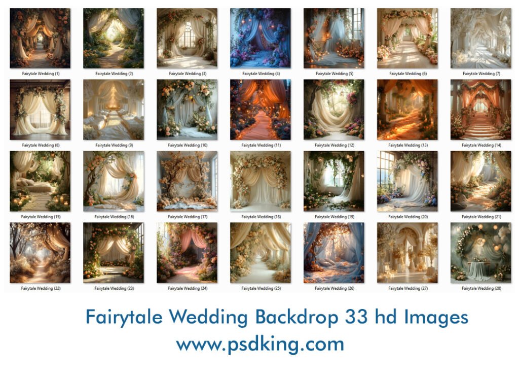 Fairytale Wedding Backdrop