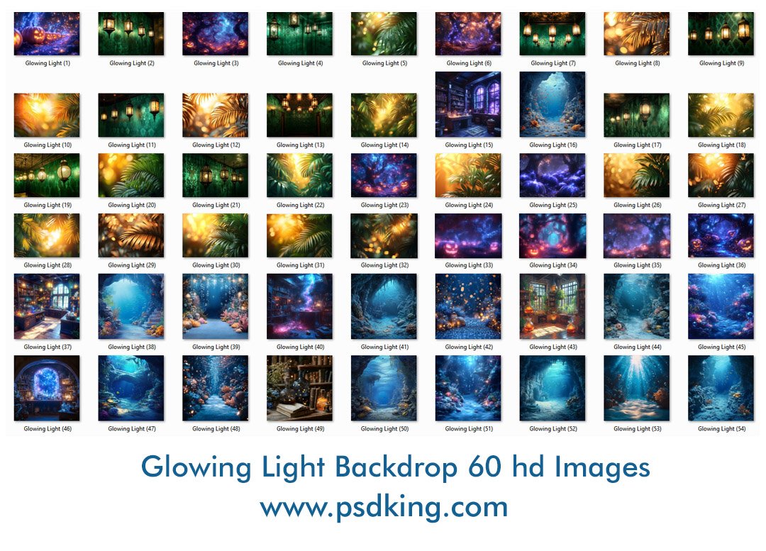 Glowing Light Backdrop