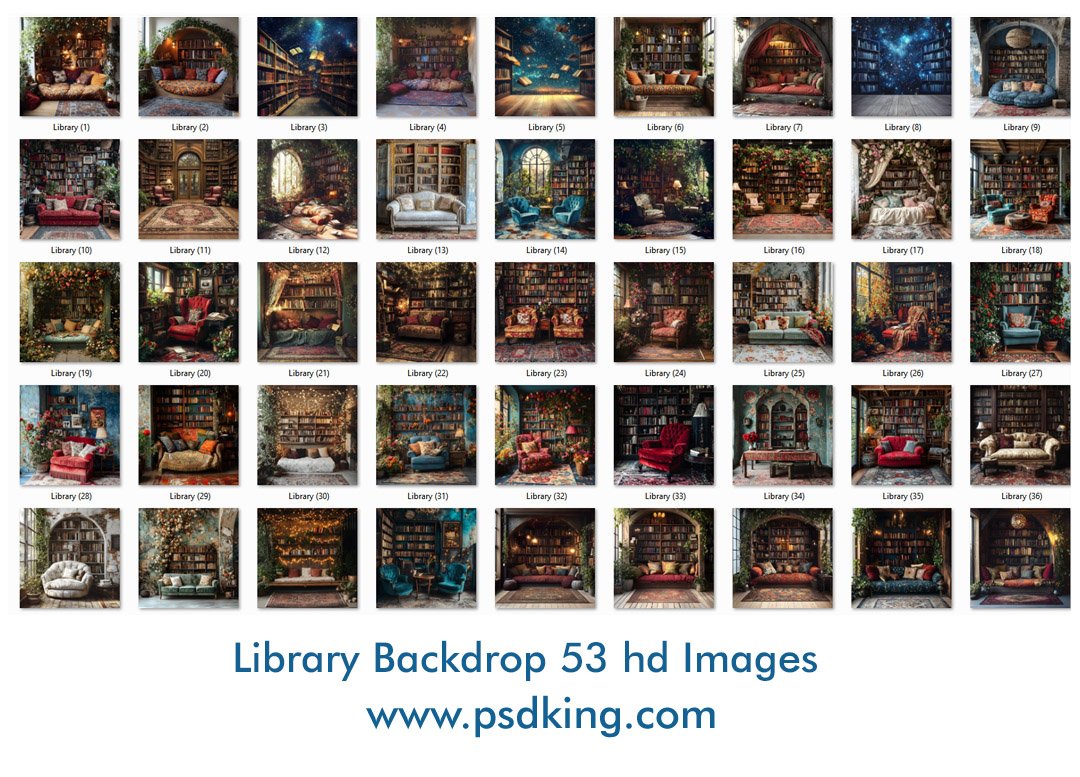 Library Backdrop